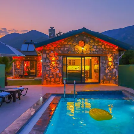Luxury Stone House With Turkish Hamam, Sauna, Indoor And Outdoor Pool In Fethiye * 穆拉