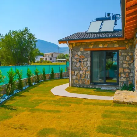 别墅 Luxury Stone House With Turkish Hamam, Sauna, Indoor And Outdoor Pool In Fethiye *