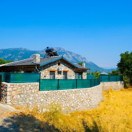Luxury Stone House With Turkish Hamam, Sauna, Indoor And Outdoor Pool In Fethiye Vilă Muğla